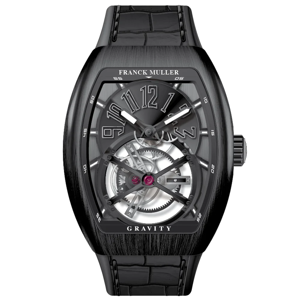 V45 Vanguard Gravity Tourbillon Black Titanium