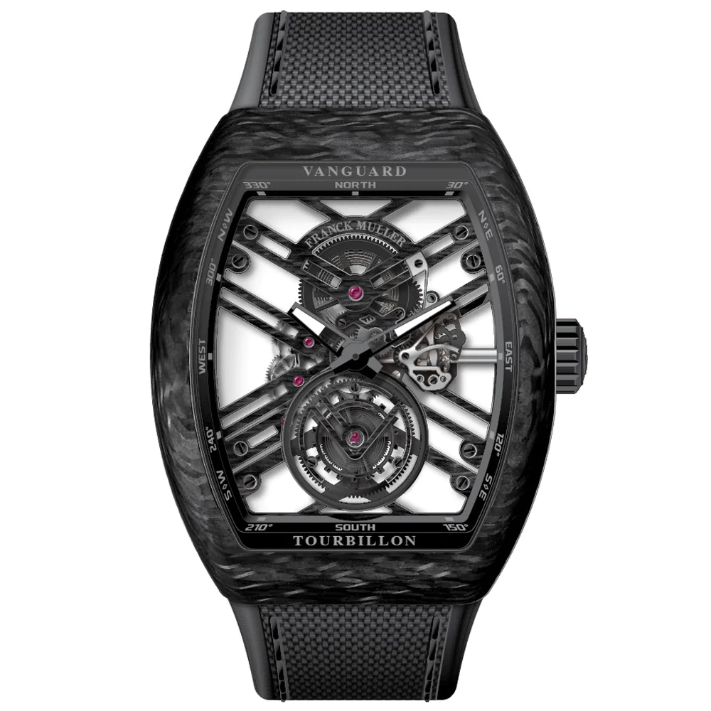 V45 Vanguard Tourbillon Skeleton Carbon