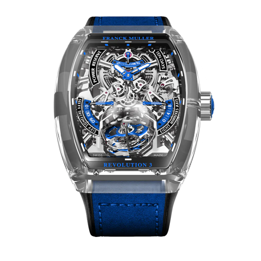 Vanguard Revolution 3 Skeleton Sapphire - Blue