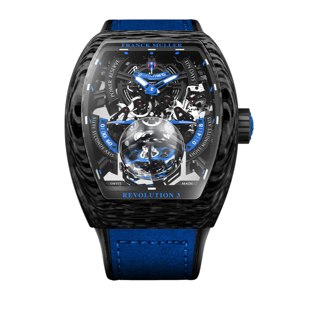 Vanguard Revolution 3 Skeleton Carbon - Blue