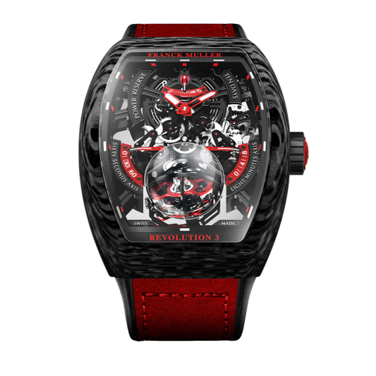 Vanguard Revolution 3 Skeleton Carbon - Red