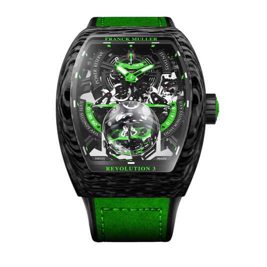 Vanguard Revolution 3 Skeleton Carbon - Green