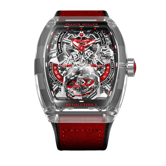 Vanguard Revolution 3 Skeleton Sapphire - Red