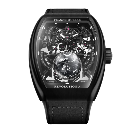 Vanguard Revolution 3 Skeleton Brushed Black Titanium