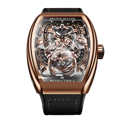 Vanguard Revolution 3 Skeleton Rose Gold